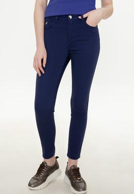 Kadın Lacivert Toothpick Fit Pantolon - 50249844025
