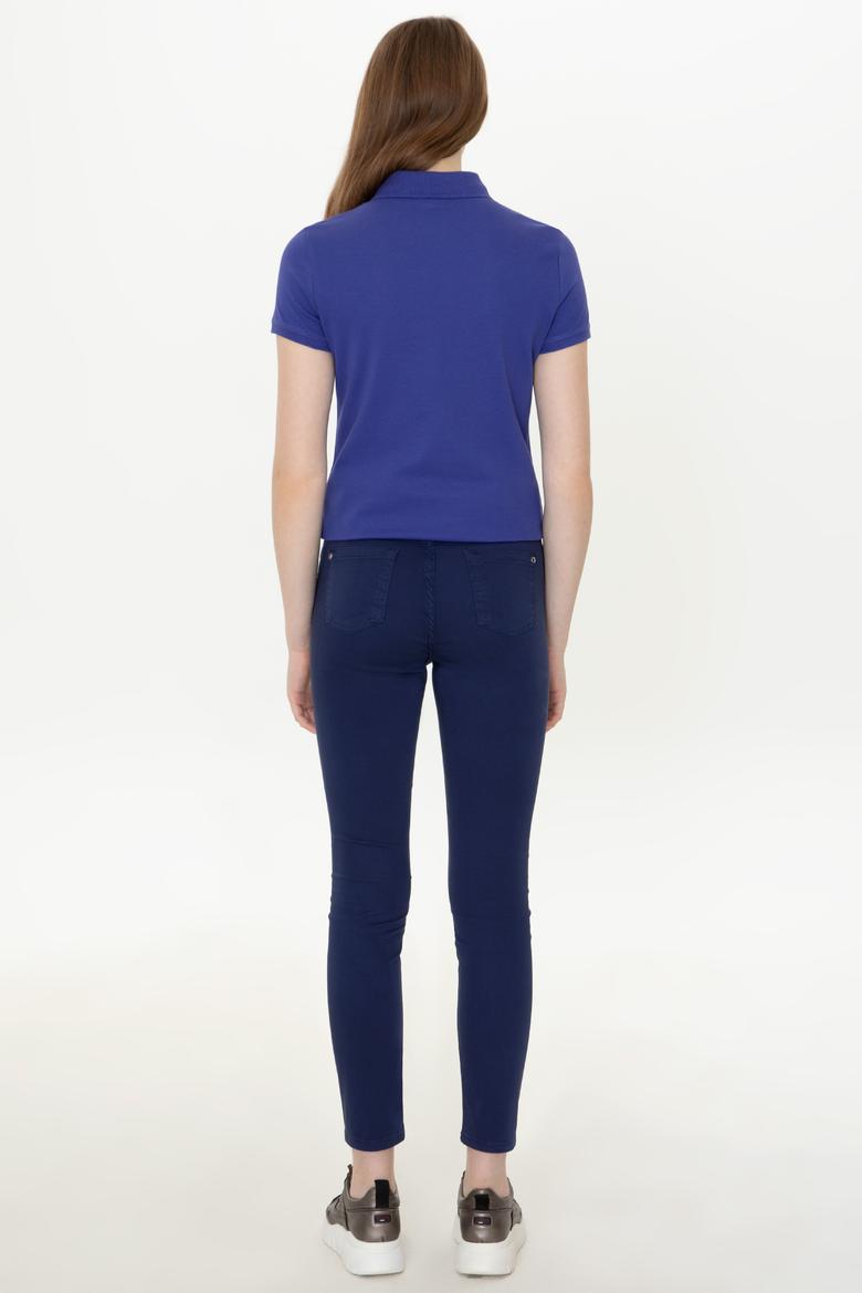 Kadın Lacivert Toothpick Fit Pantolon - 50249844025