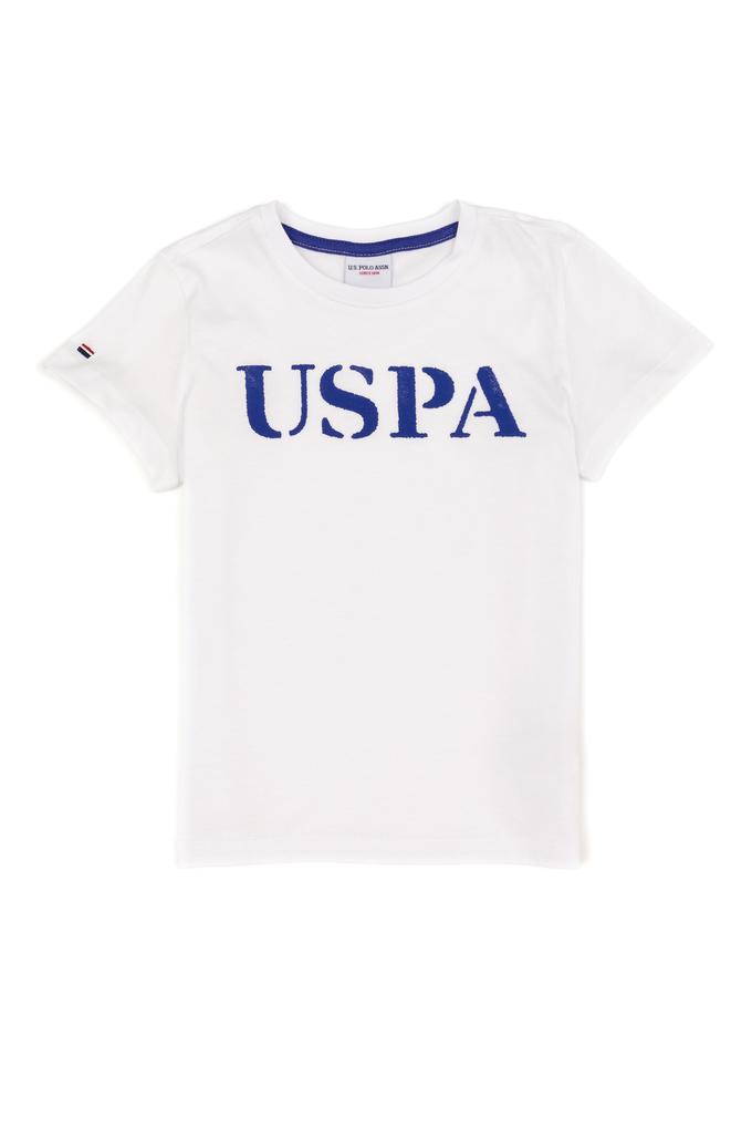 Erkek Bebek Beyaz Bisiklet Yaka Tişört