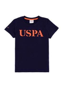 Çocuk Lacivert Bisiklet Yaka Tişört - 50248206037