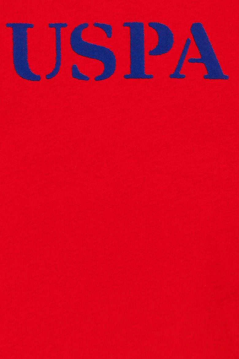 Çocuk Kırmızı Bisiklet Yaka Tişört - 50248206116