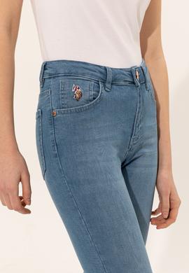 Kadın Açık Mavi Jean Pantolon - 50246897001