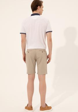 Erkek Haki Dokuma Şort - 50246140024