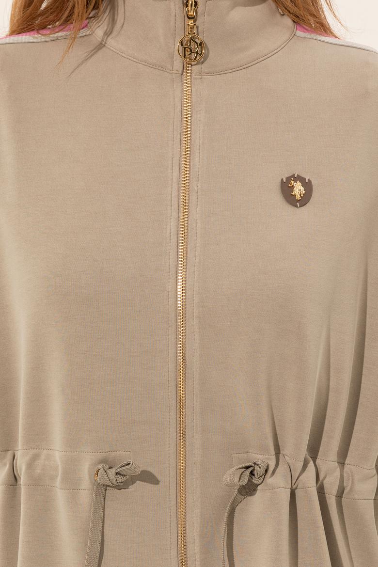 Kadın Haki Sweatshirt - 50250230006