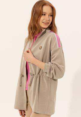 Kadın Haki Sweatshirt - 50250230006