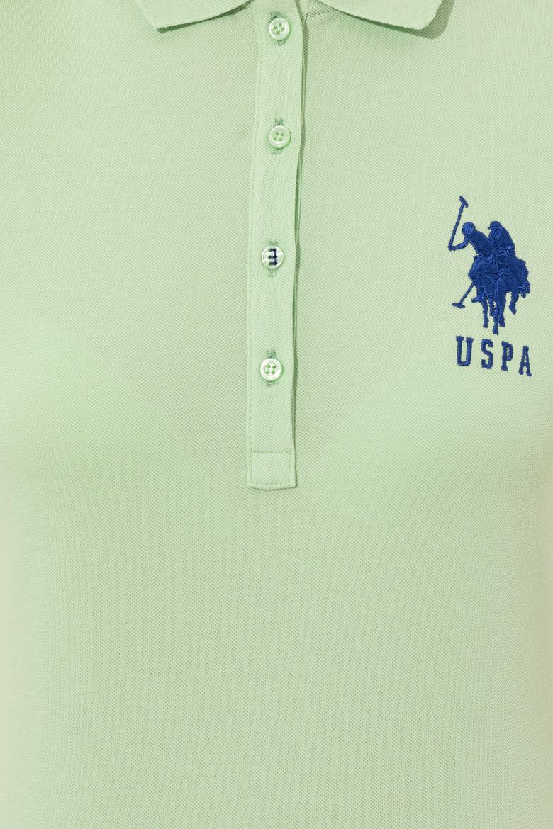 Kadın Mint Basic Polo Yaka Tişört - 50248991089