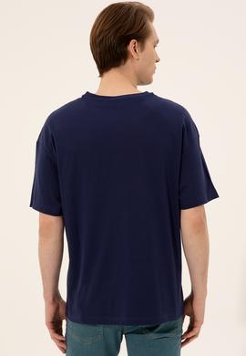 Erkek Lacivert Tişört - 50252089021
