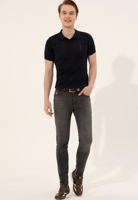 Erkek Lacivert Triko Kazak - 50254495046