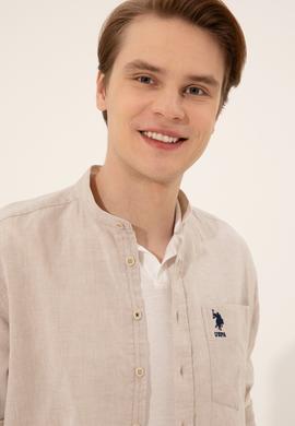 Erkek Haki Gömlek Uzunkol - 50246340007