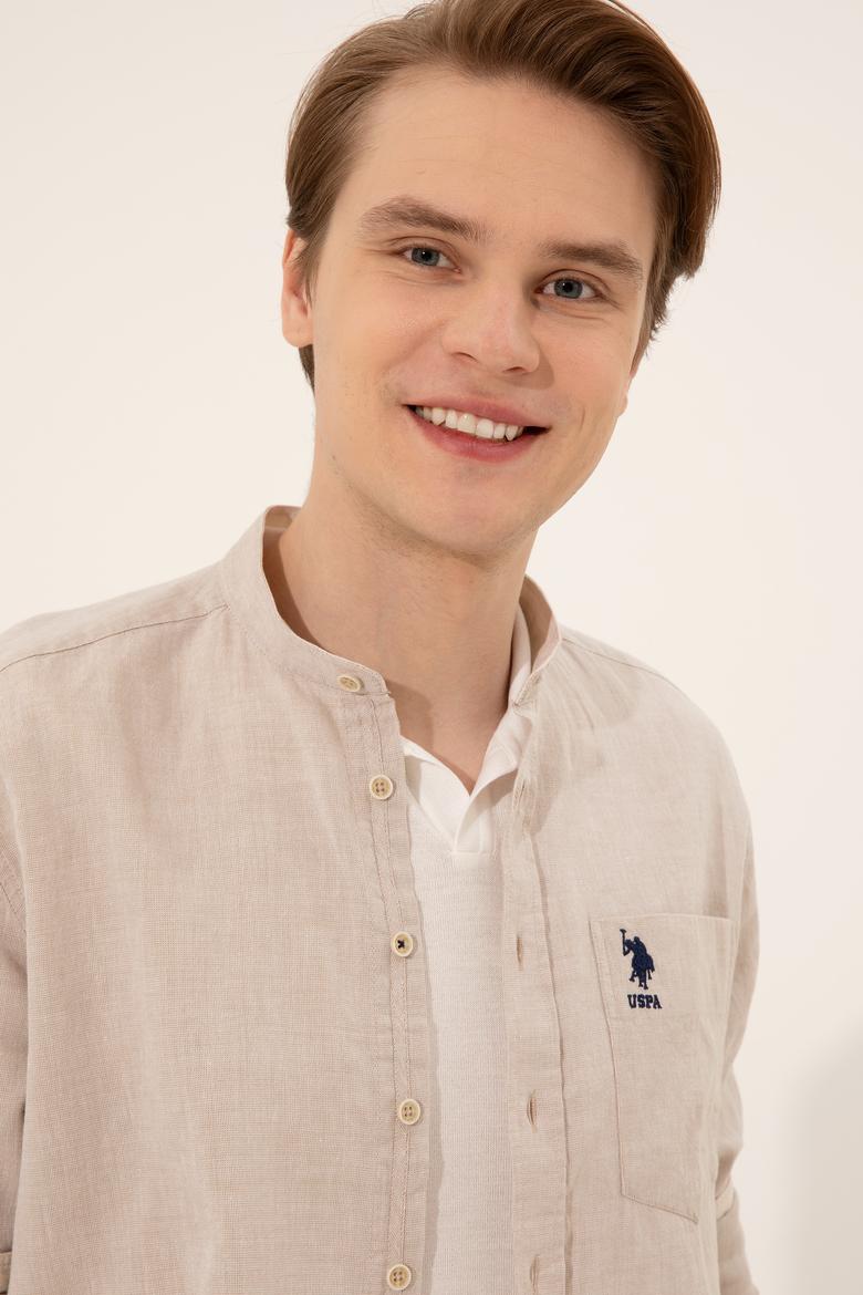 Erkek Haki Gömlek Uzunkol - 50246340007