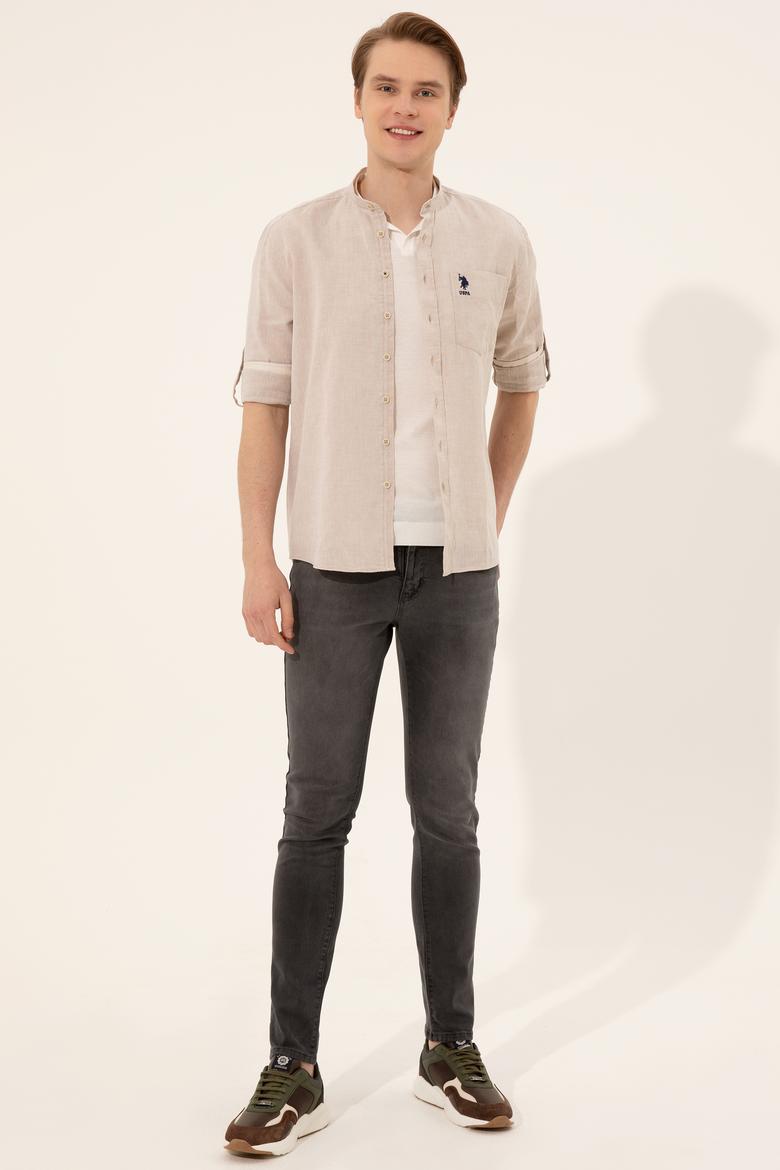 Erkek Haki Gömlek Uzunkol - 50246340007