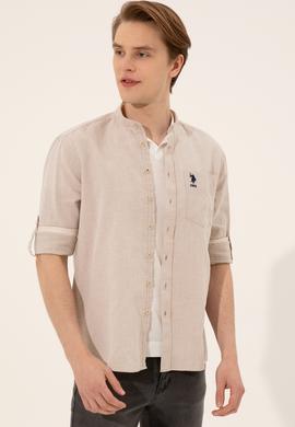 Erkek Haki Gömlek Uzunkol - 50246340007