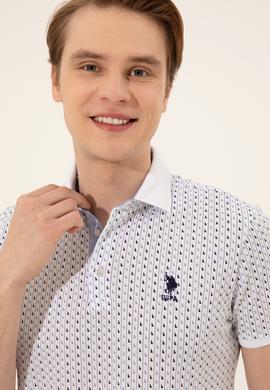 Erkek Beyaz Polo Yaka Tişört - 50249156010