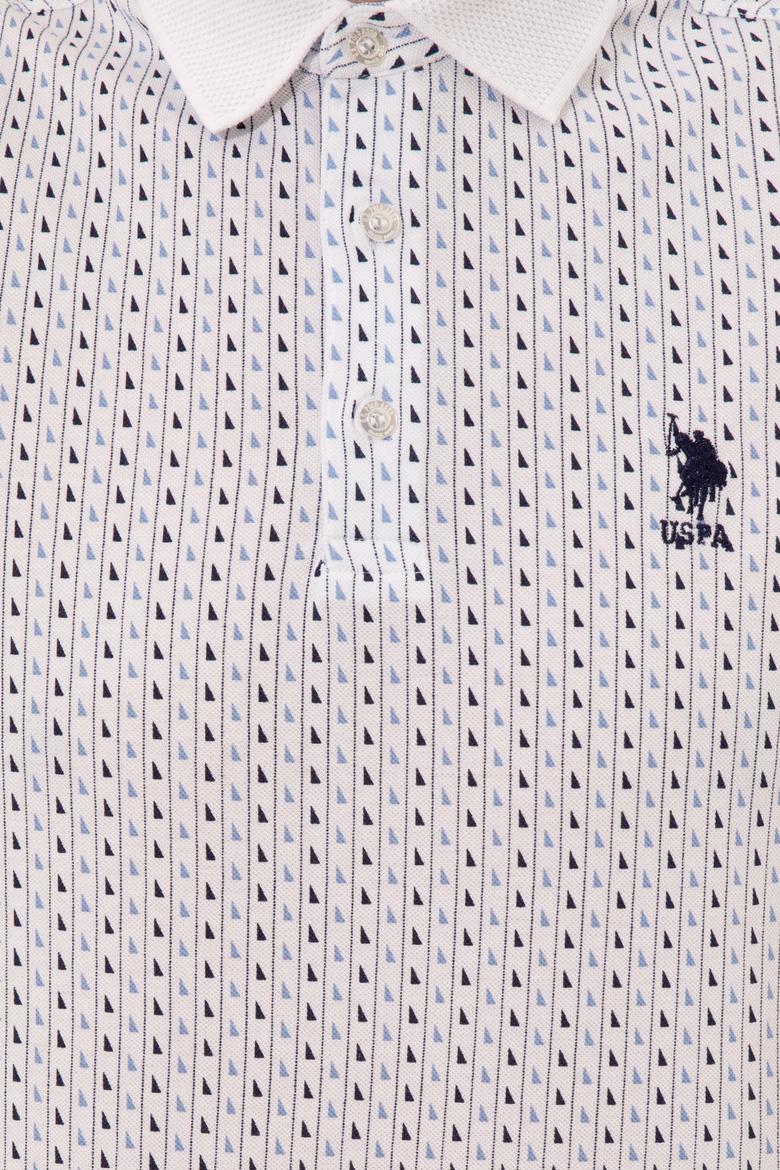 Erkek Beyaz Polo Yaka Tişört - 50249156010