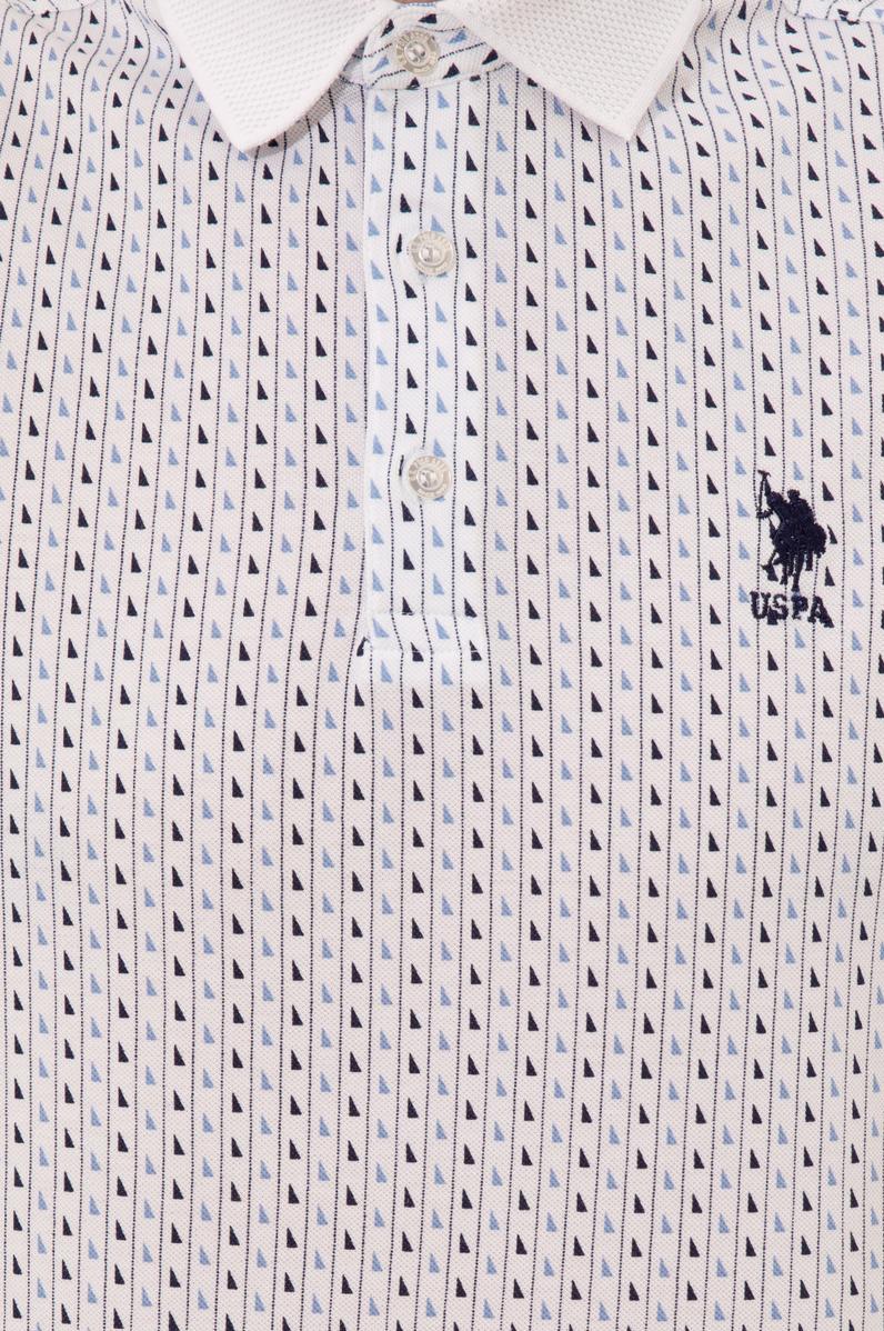 Erkek Beyaz Polo Yaka Tişört