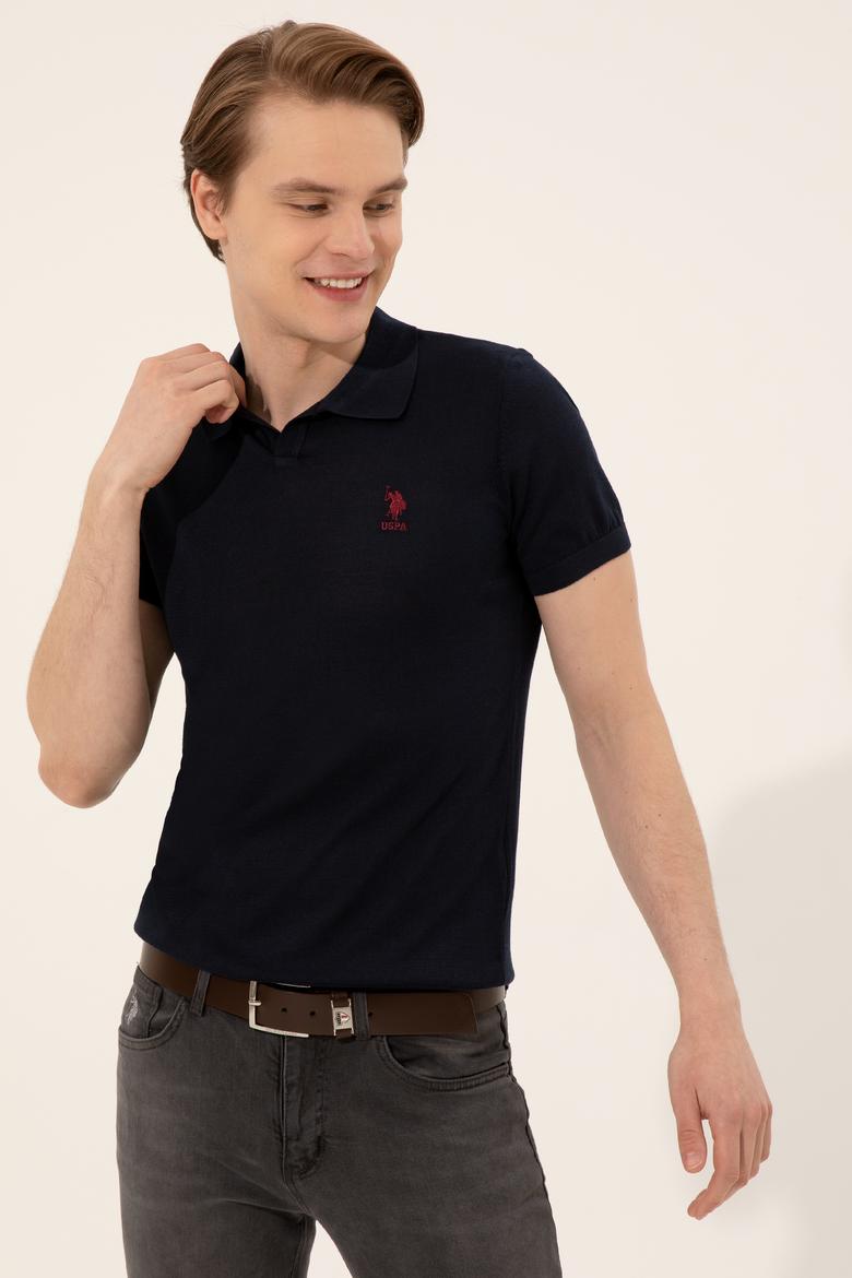 Erkek Lacivert Triko Kazak - 50254495046