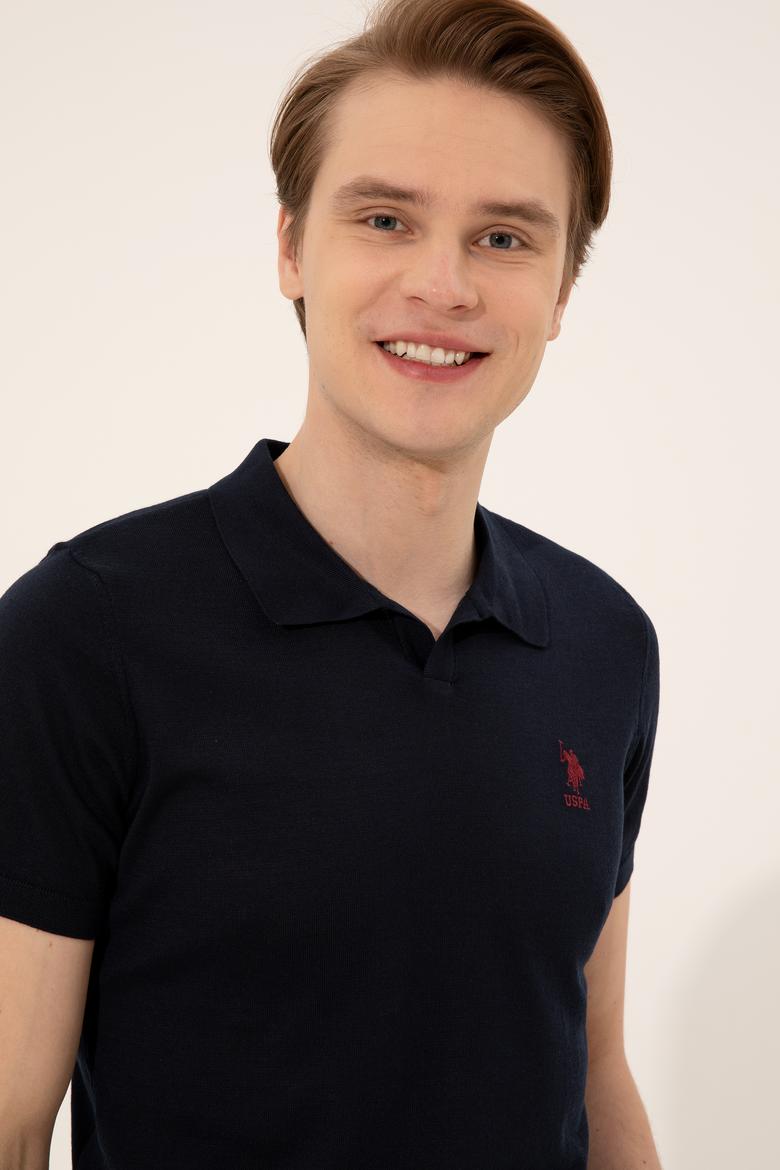 Erkek Lacivert Triko Kazak - 50254495046