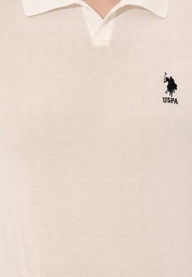 Erkek Ekru Triko Kazak - 50254495019