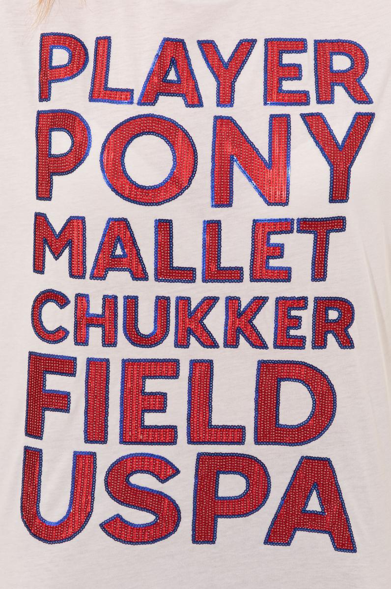 Kadın Beyaz Bisiklet Yaka Tişört