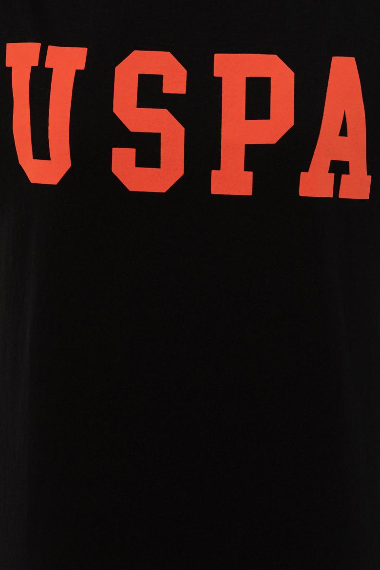 Kadın Siyah Bisiklet Yaka Tişört - 50249001056