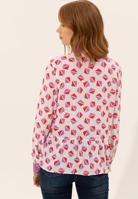 Kadın Menekşe Uzun Kollu Gömlek - 50246758022