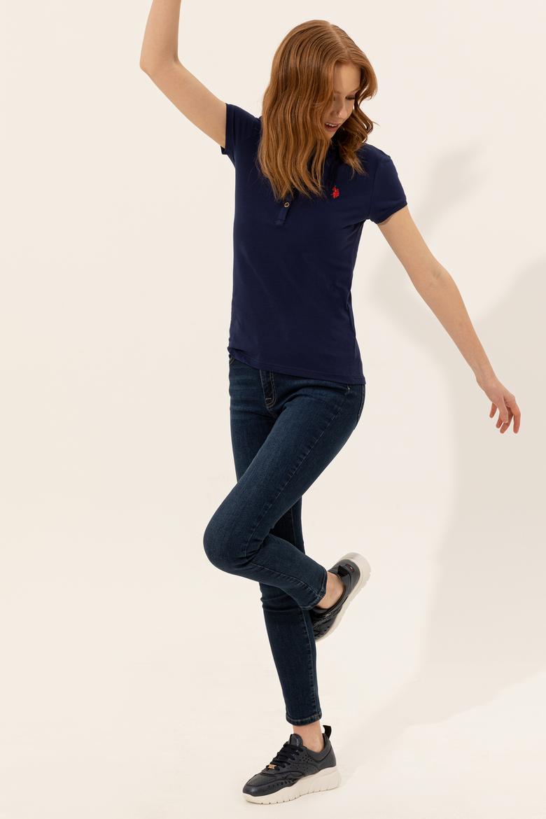 Kadın Lacivert Tişört - 50246288016