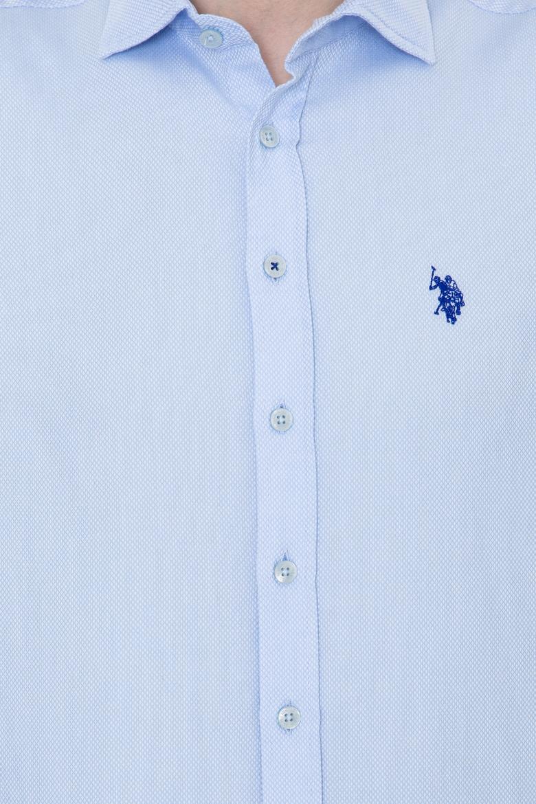 Erkek Açık Mavi Uzun Kollu Gömlek - 50246354003