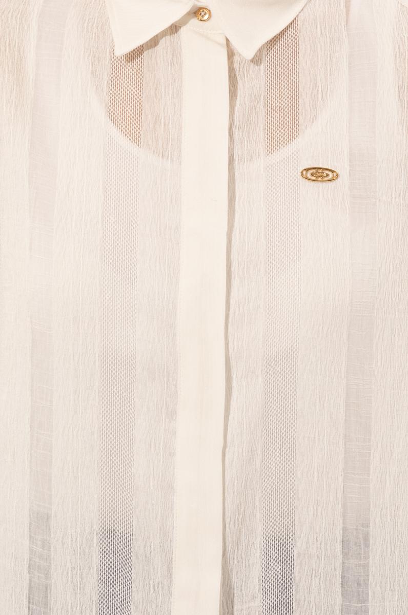 Kadın Beyaz Uzun Kollu Gömlek