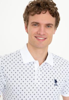 Erkek Beyaz Polo Yaka Tişört - 50248938004