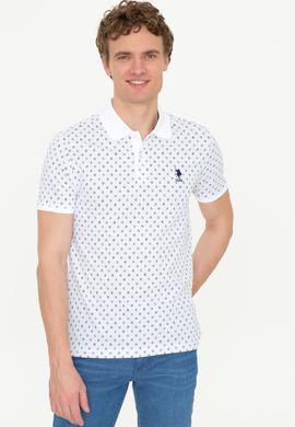 Erkek Beyaz Polo Yaka Tişört - 50248938004