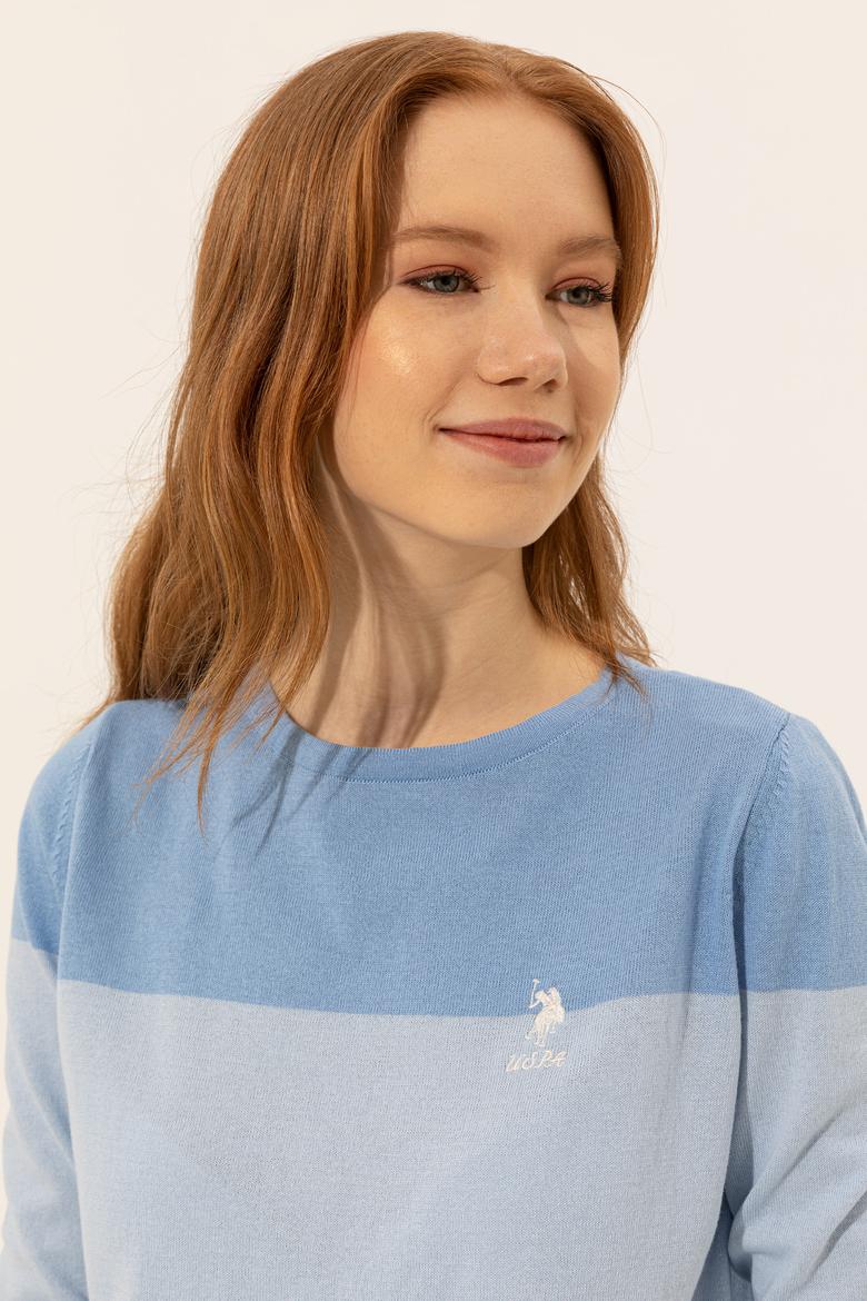 Kadın Açık Mavi Kazak - 50252162022