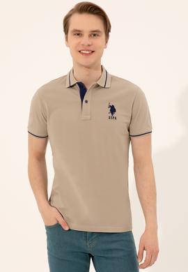 Erkek Haki Basic Tişört - 50247371081