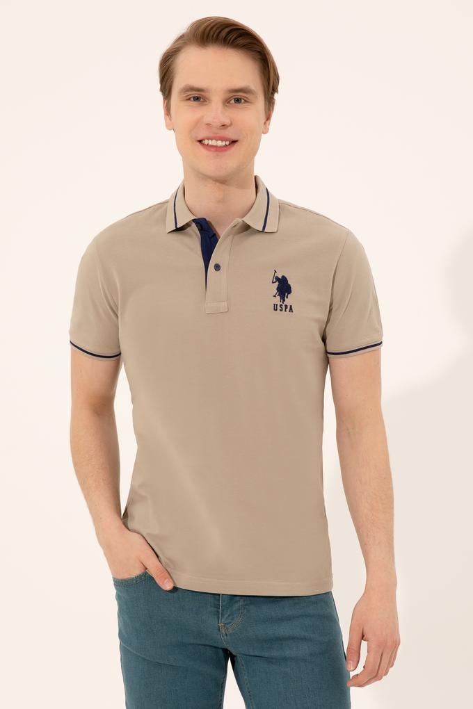 Erkek Haki Basic Tişört