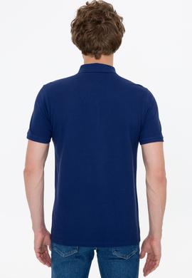 Erkek Lacivert Basic Polo Yaka Tişört - 50249149110