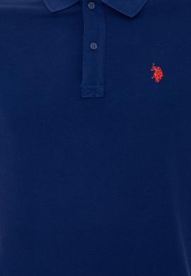 Erkek Lacivert Basic Polo Yaka Tişört - 50249149110