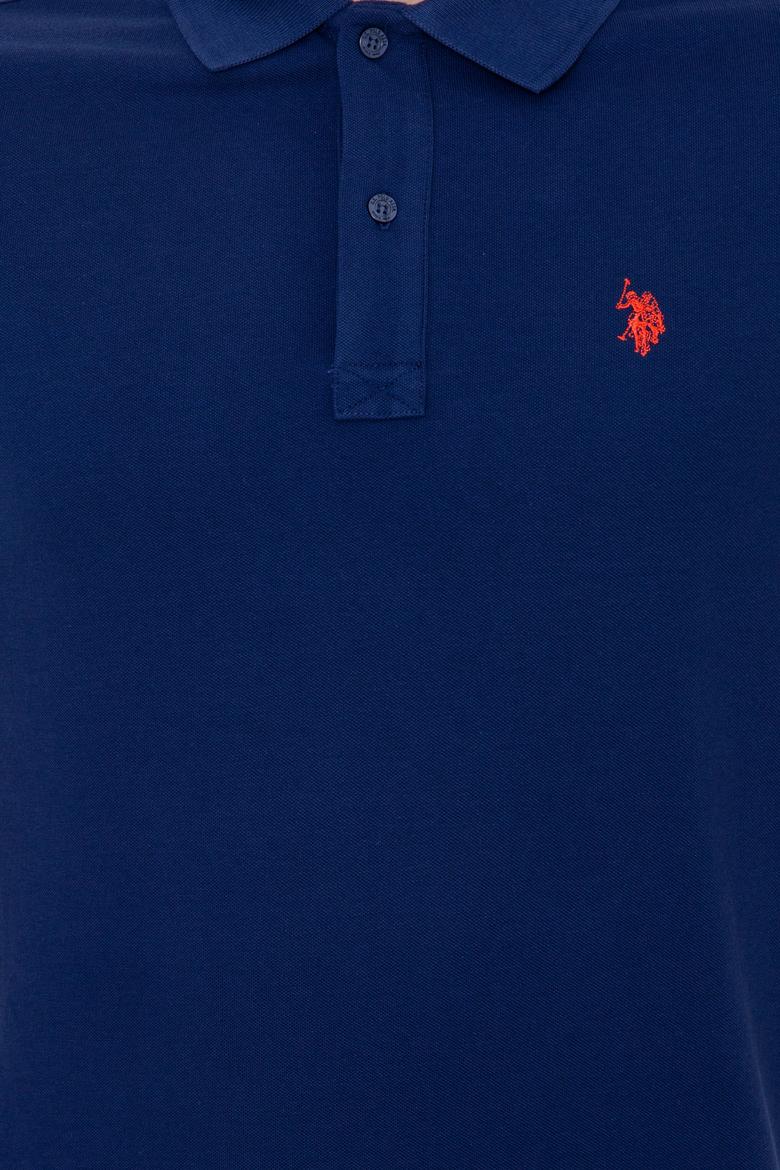 Erkek Lacivert Basic Polo Yaka Tişört - 50249149110