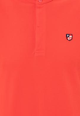 Erkek Kırmızı Hakim Yaka T-Shirt - 50247366053