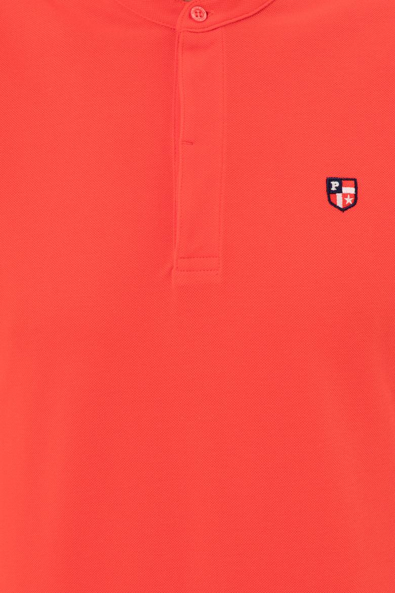 Erkek Kırmızı Hakim Yaka T-Shirt - 50247366053