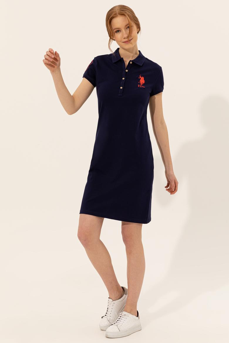 Kadın Lacivert Örme Elbise - 50248992028