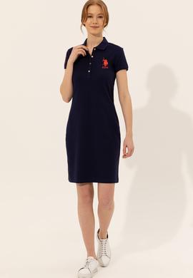 Kadın Lacivert Örme Elbise - 50248992028