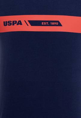 Erkek Lacivert Bisiklet Yaka Tişört - 50247327013