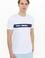 Erkek Beyaz Bisiklet Yaka T-Shirt