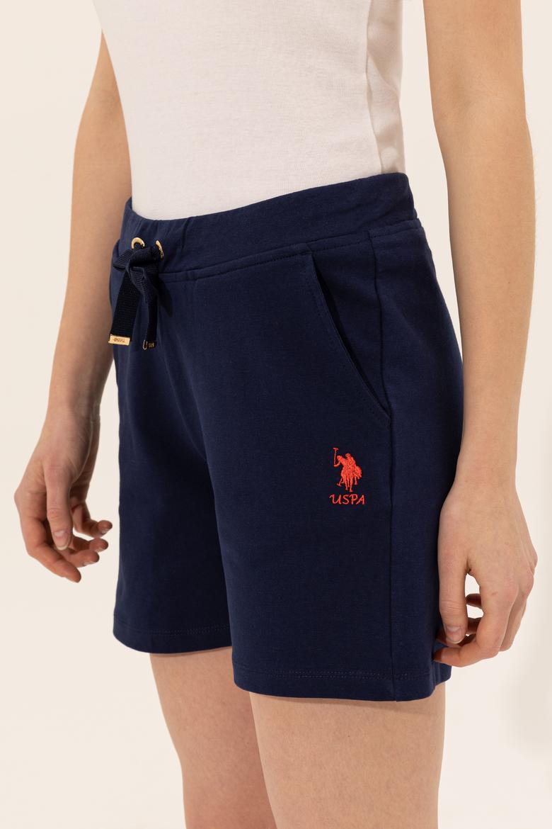 Kadın Lacivert Örme Şort - 50246032005