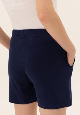 Kadın Lacivert Örme Şort - 50246032005