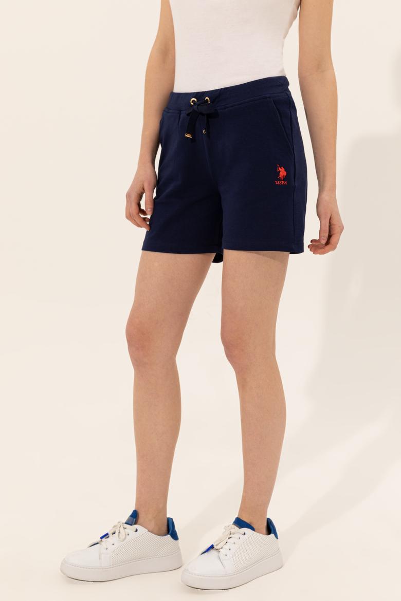 Kadın Lacivert Örme Şort - 50246032005