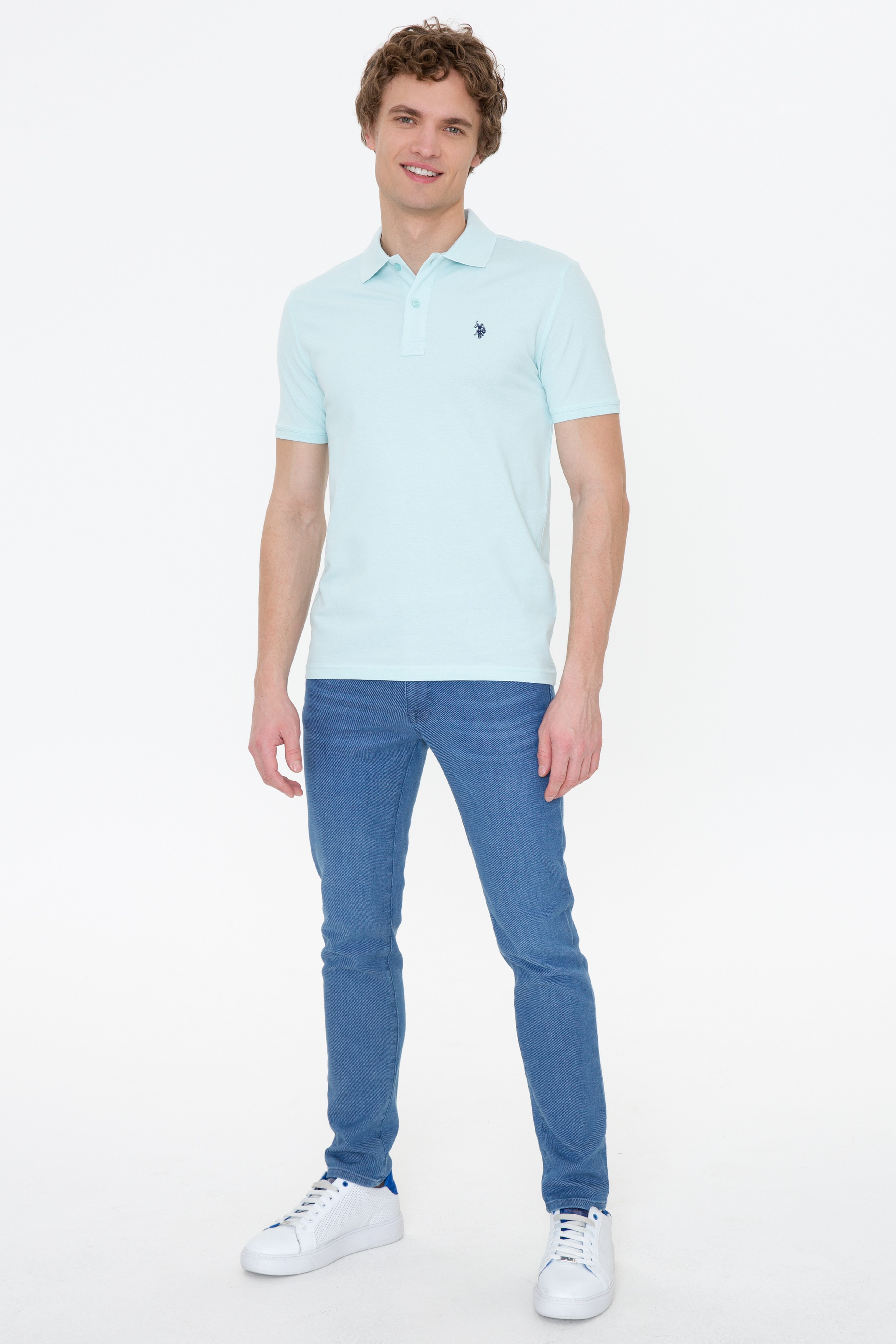 Erkek Nil Basic Polo Yaka Tişört