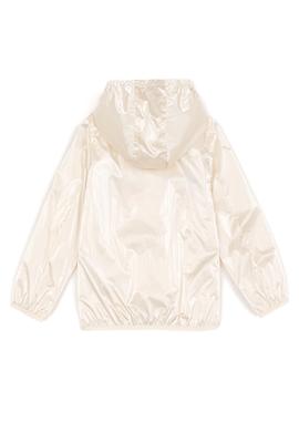 Kız Çocuk İnci Kapüşonlu Mont - 50252193005