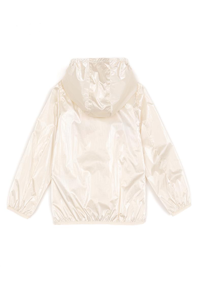 Kız Çocuk İnci Kapüşonlu Mont - 50252193005