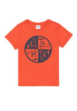 Çocuk Kırmızı Bisiklet Yaka Tişört - 50247336086