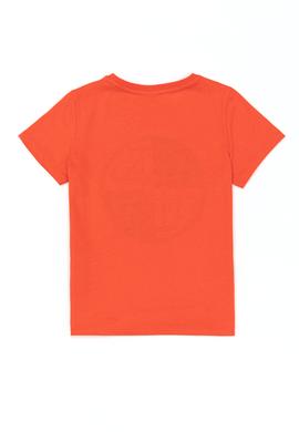 Çocuk Kırmızı Bisiklet Yaka Tişört - 50247336086